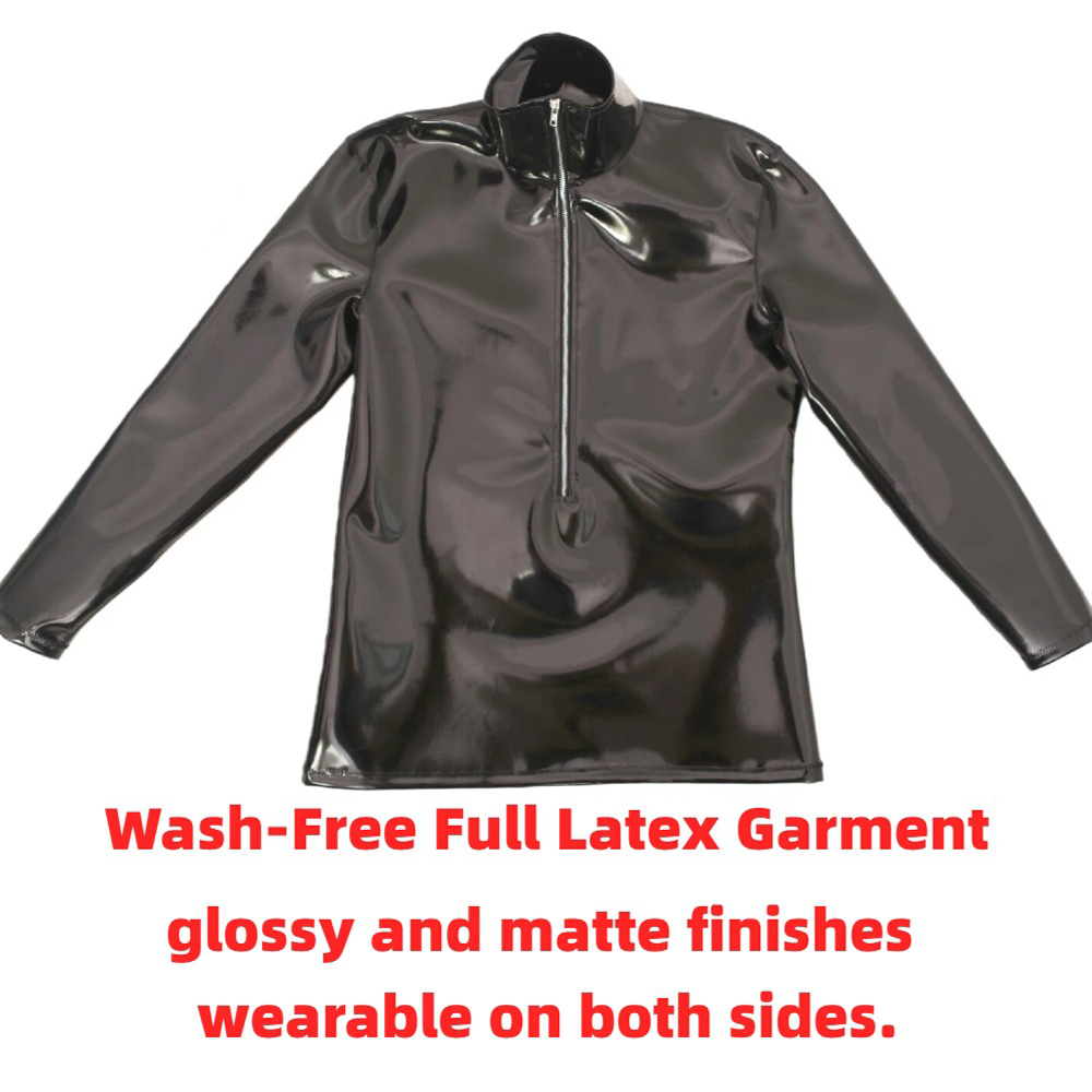 Sexy Men PVC Glossy Shiny Long - Men Fashion Upper recensie en prijs
