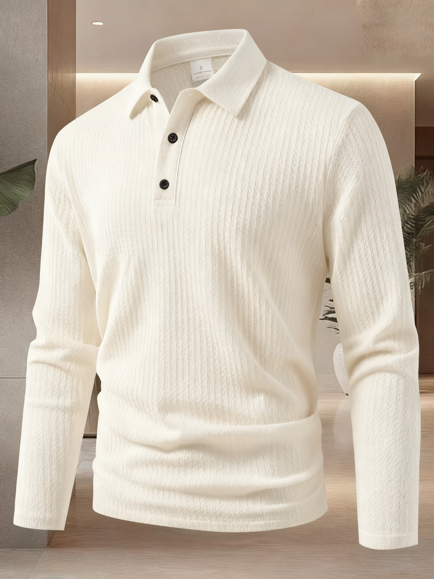 Men's summer-autumn long-sleev - Men'S Fashion Polo recensie en prijs