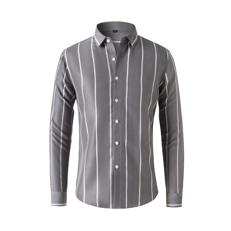 Men's Striped Dress Shirt Long - Men'S Fashion Clothing recensie en prijs