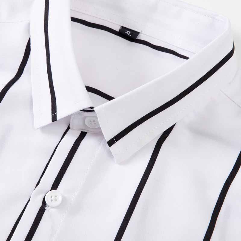 Men's Striped Dress Shirt Long - Men'S Fashion Clothing recensie en prijs