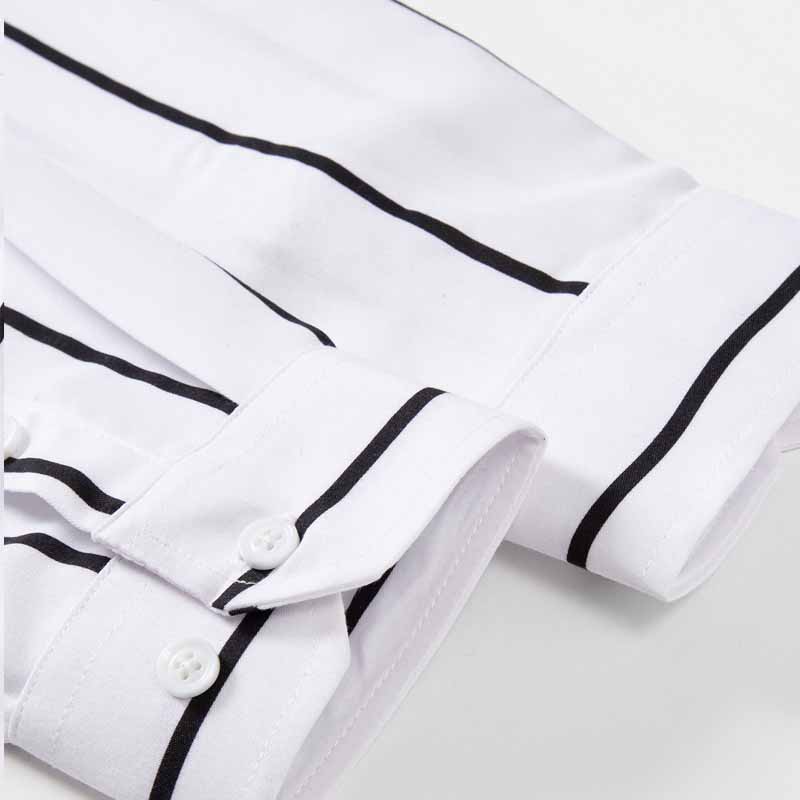 Men's Striped Dress Shirt Long - Men'S Fashion Clothing recensie en prijs