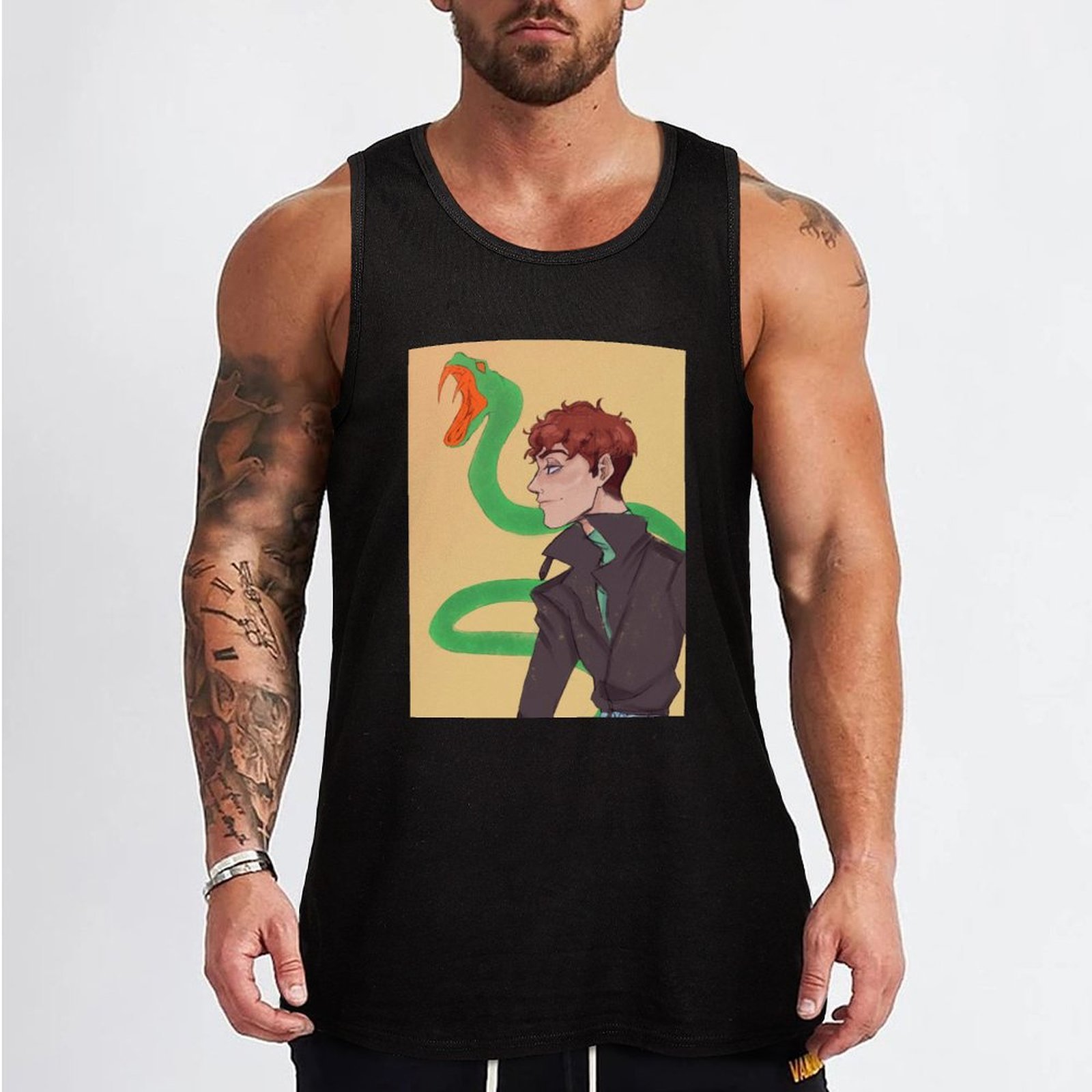 50s snake boy Tank Top Trendy  - Mens Fashion In The 50S recensie en prijs