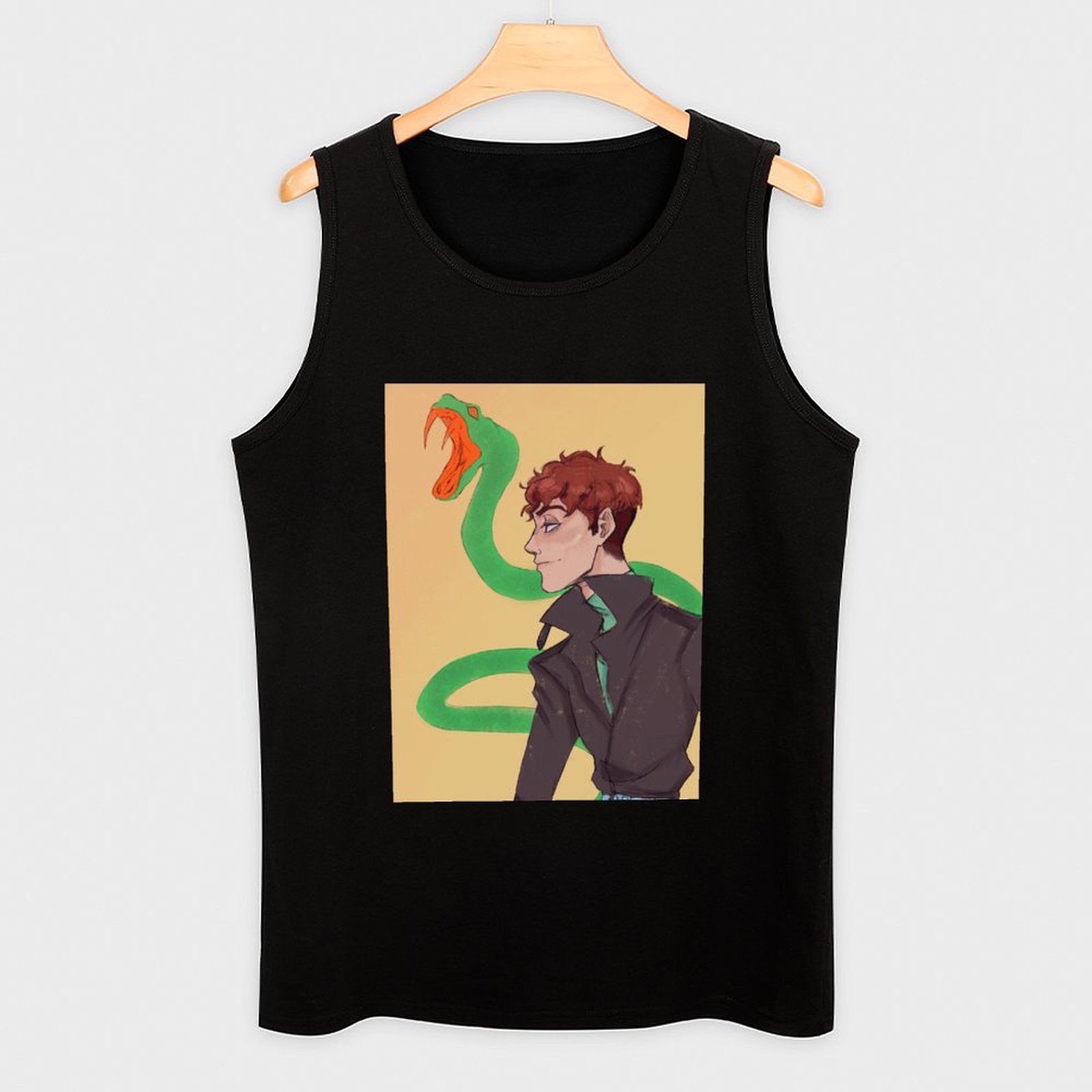 50s snake boy Tank Top Trendy  - Mens Fashion In The 50S recensie en prijs