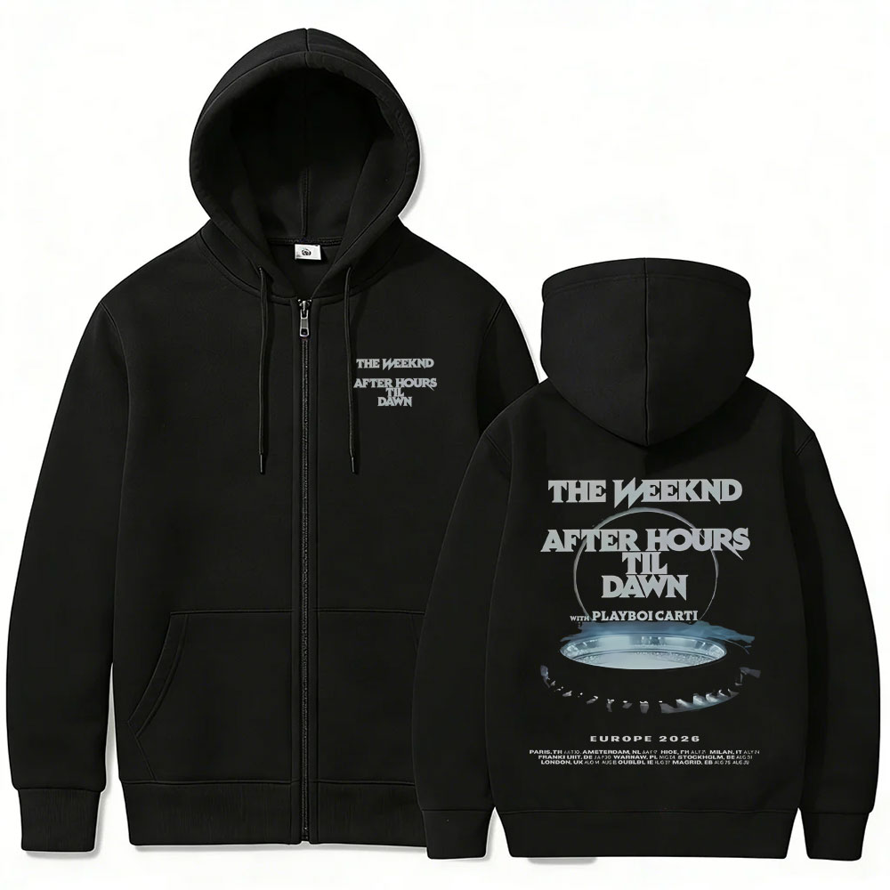 Rapper The Weeknd After Hours  - Mens Fashion Zip Up Hoodies recensie en prijs