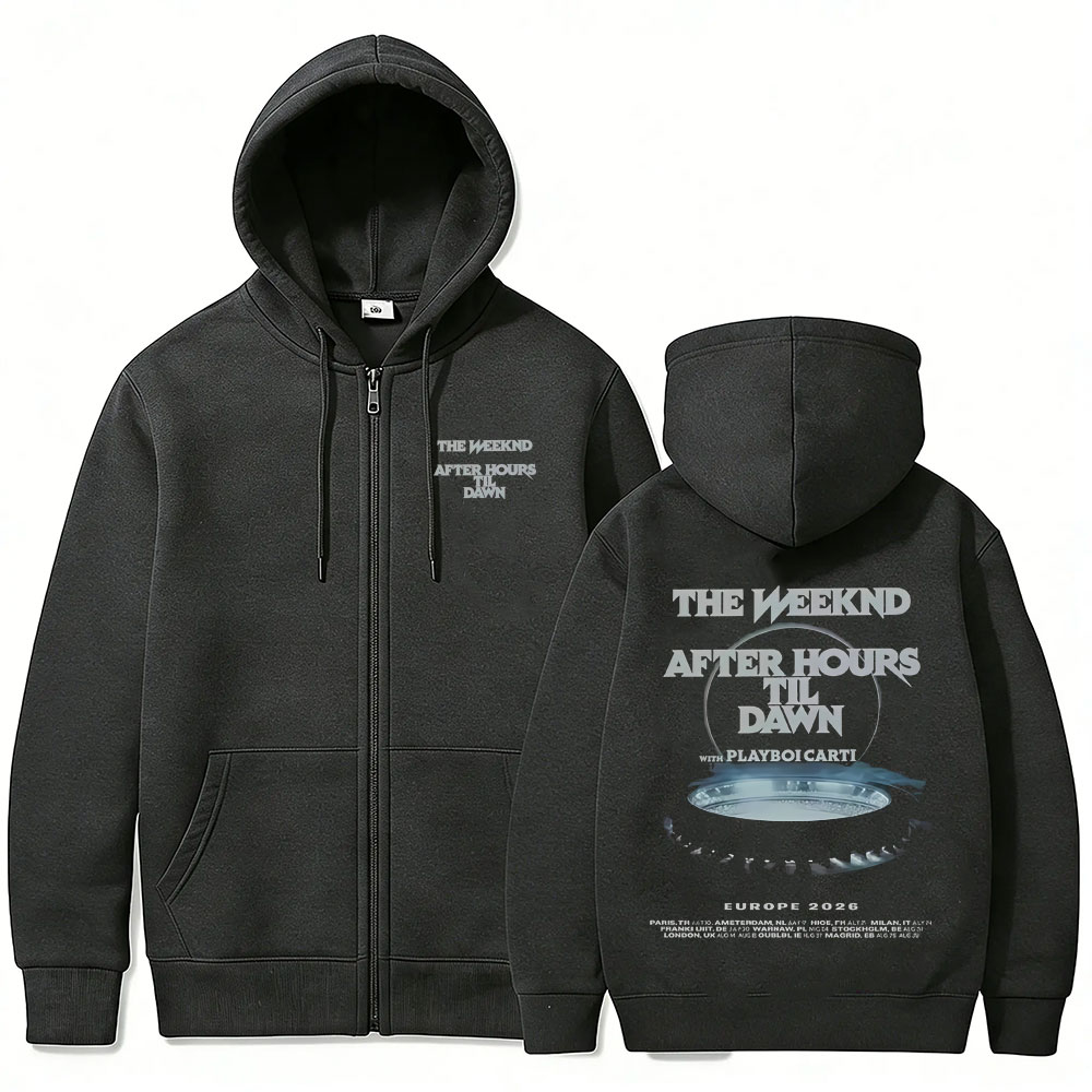 Rapper The Weeknd After Hours  - Mens Fashion Zip Up Hoodies recensie en prijs