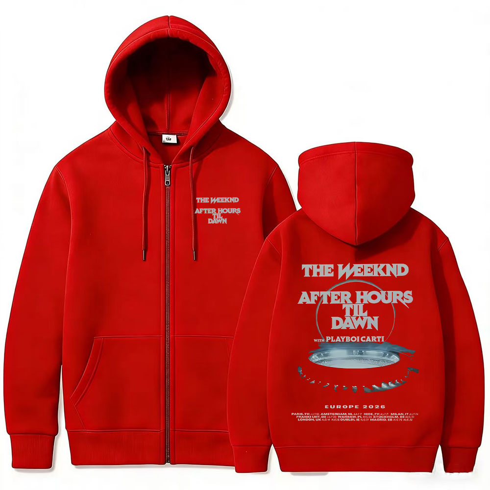 Rapper The Weeknd After Hours  - Mens Fashion Zip Up Hoodies recensie en prijs