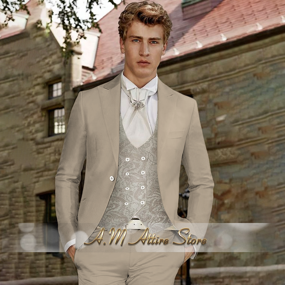 Chic Mens Suits Italian Khaki  - Men'S Fashion Khaki Pants recensie en prijs
