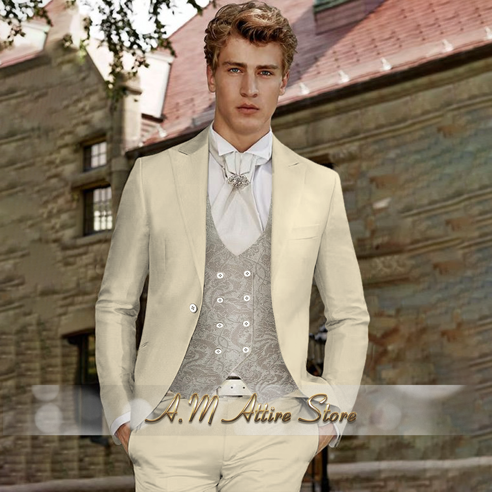 Chic Mens Suits Italian Khaki  - Men'S Fashion Khaki Pants recensie en prijs