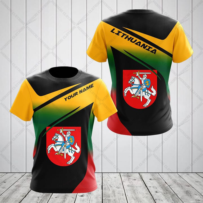 Custom Summer Casual Lithuania - Men'S Fashion Oversized T Shirt recensie en prijs