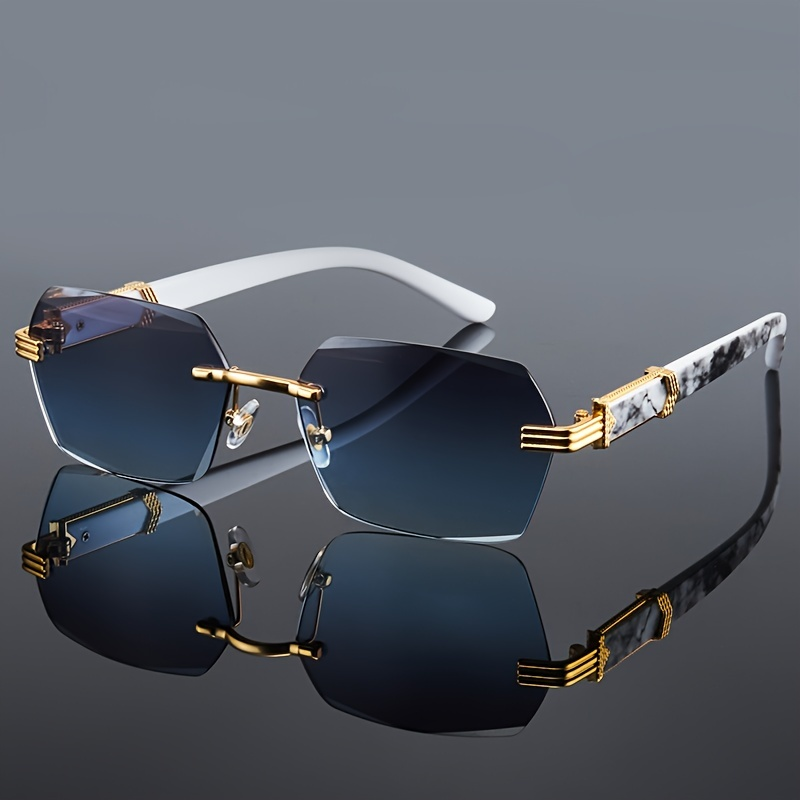 Fashion Rimless Sunglasses Men - Men'S Fashion Glasses recensie en prijs