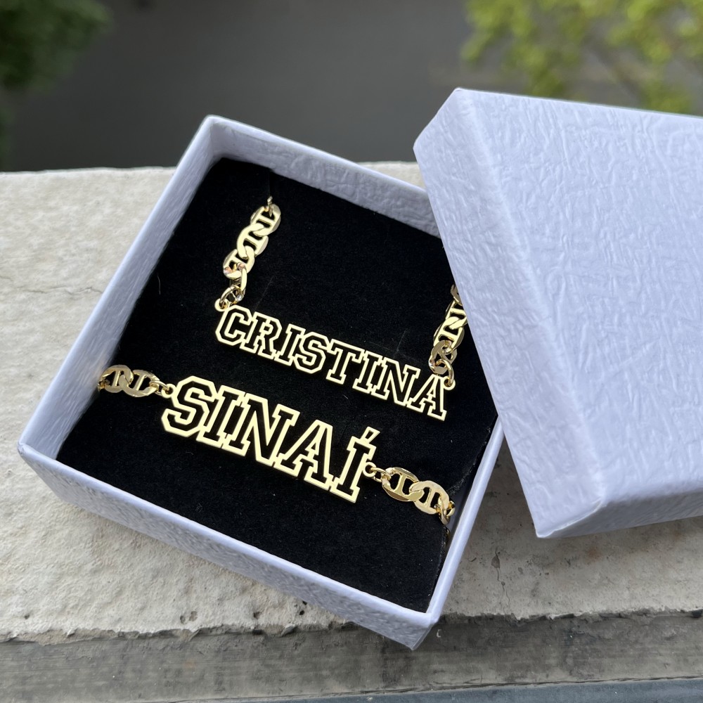 DUOYING Custom Name Hollow Nec - Men'S Fashion Jewelry Bracelets recensie en prijs