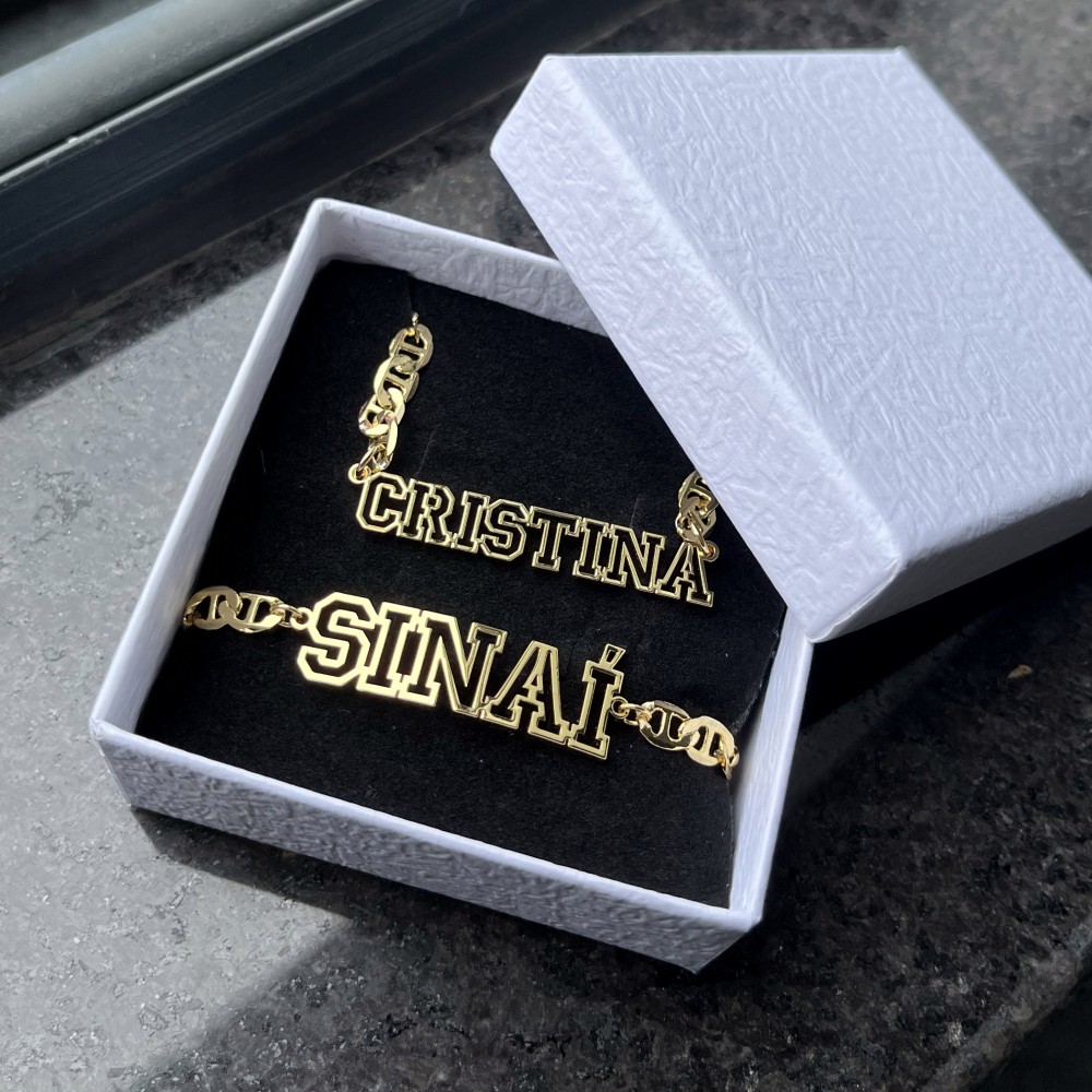 DUOYING Custom Name Hollow Nec - Men'S Fashion Jewelry Bracelets recensie en prijs