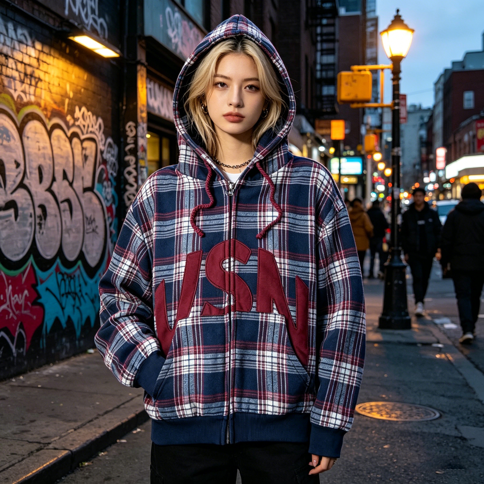 2026 Cross border New American - Mens Fashion Zip Up Hoodies recensie en prijs