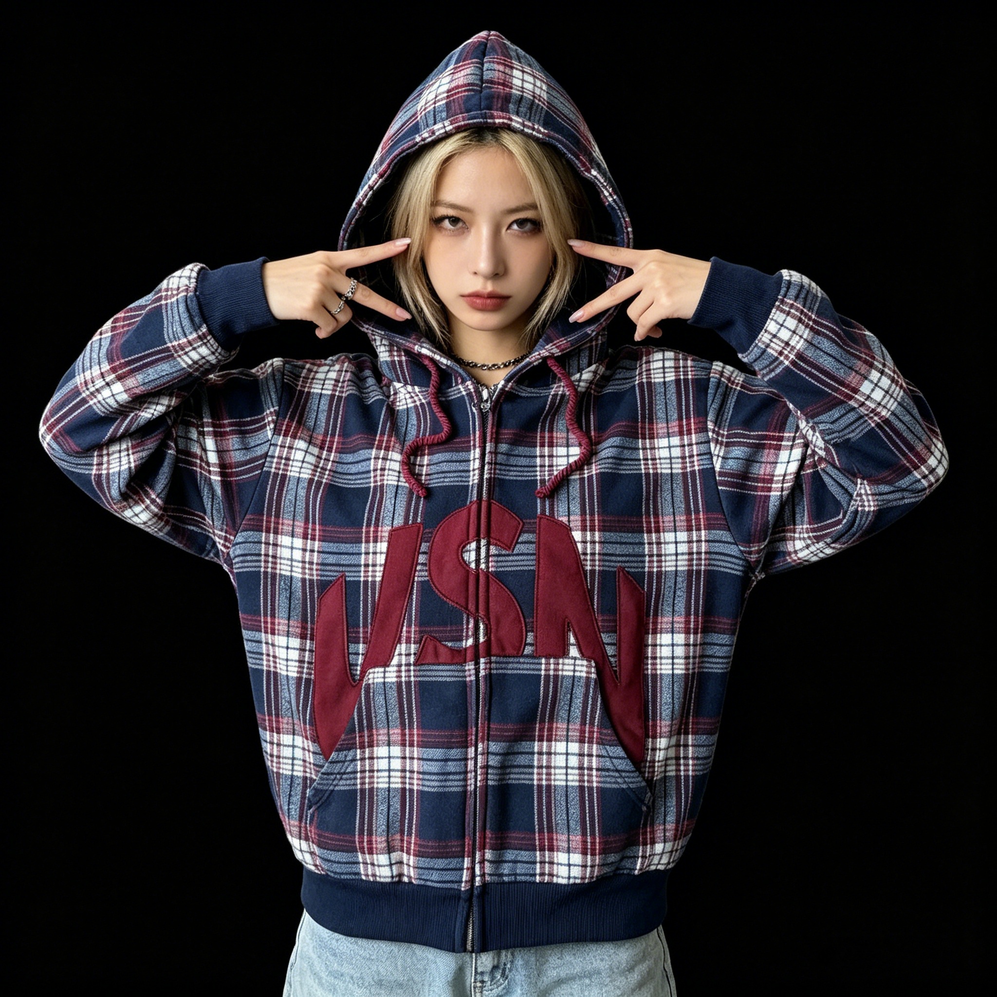 2026 Cross border New American - Mens Fashion Zip Up Hoodies recensie en prijs