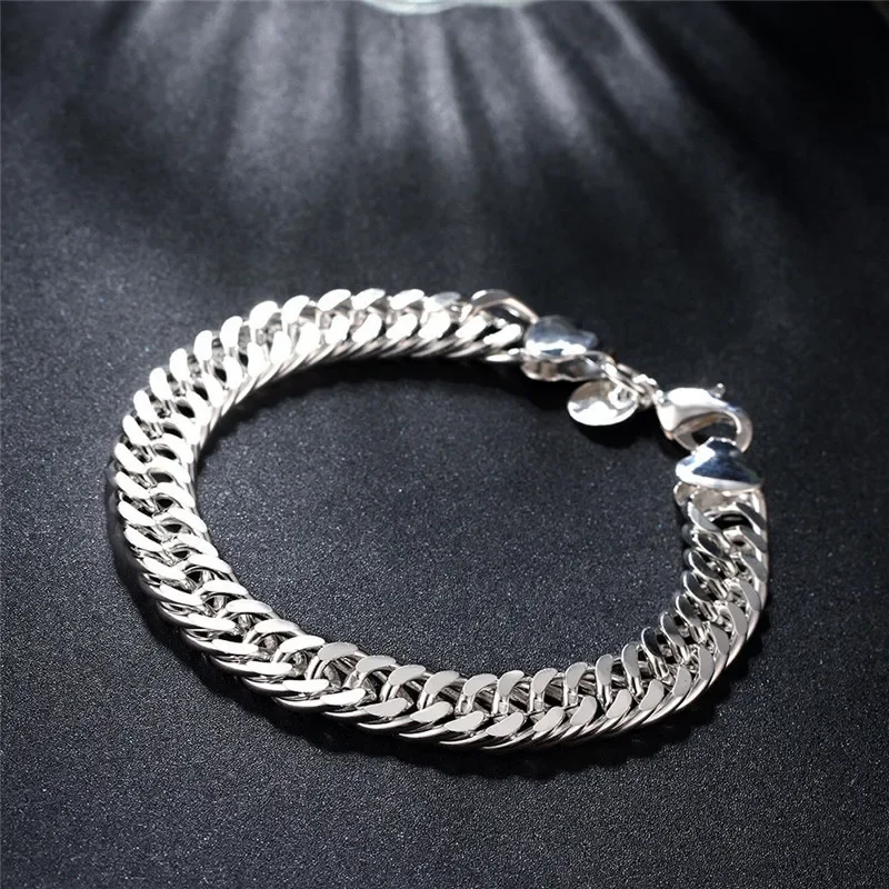 Hot 925 Sterling Silver Cute B - Men'S Fashion Jewelry Bracelets recensie en prijs