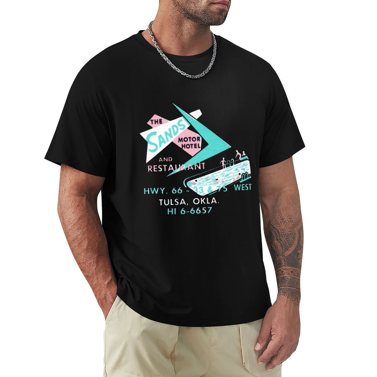 1950s Sands Motor Hotel on Rou - 1950S Fashion Men'S recensie en prijs
