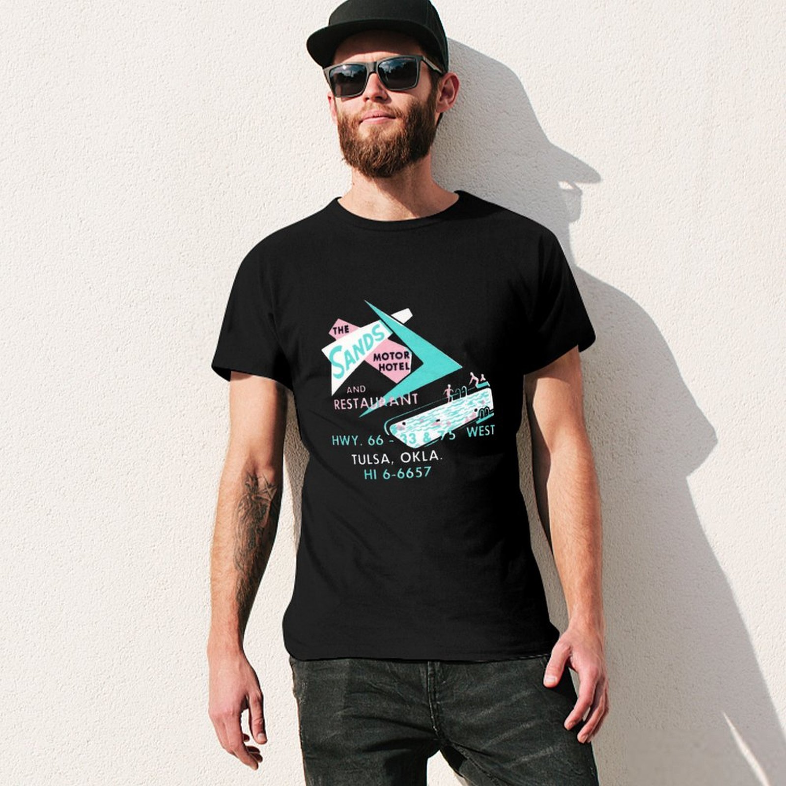1950s Sands Motor Hotel on Rou - 1950S Fashion Men'S recensie en prijs