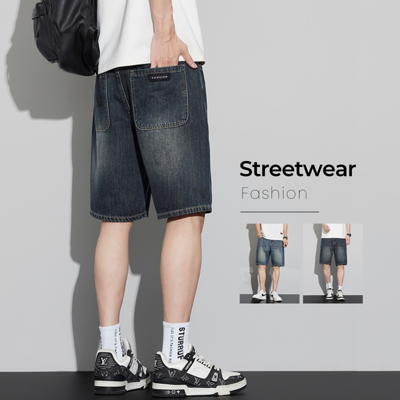 Men's Vintage Denim Shorts Sum - Jeans Pants Fashion Men recensie en prijs
