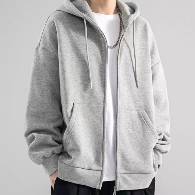 Fashion Casual Black Gray Blue - Mens Fashion Zip Up Hoodies recensie en prijs