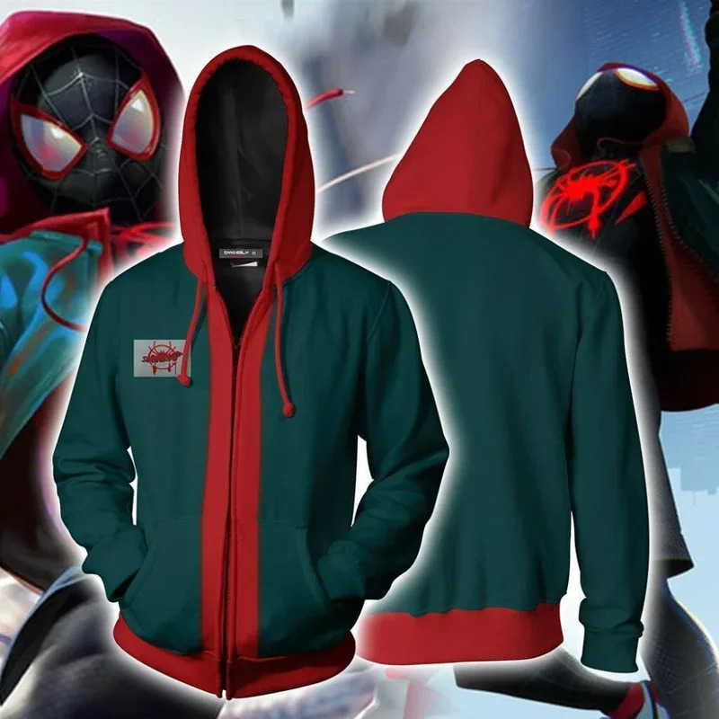 Spiderman 3D Printing Zipper J - Trench Coat Men recensie en prijs