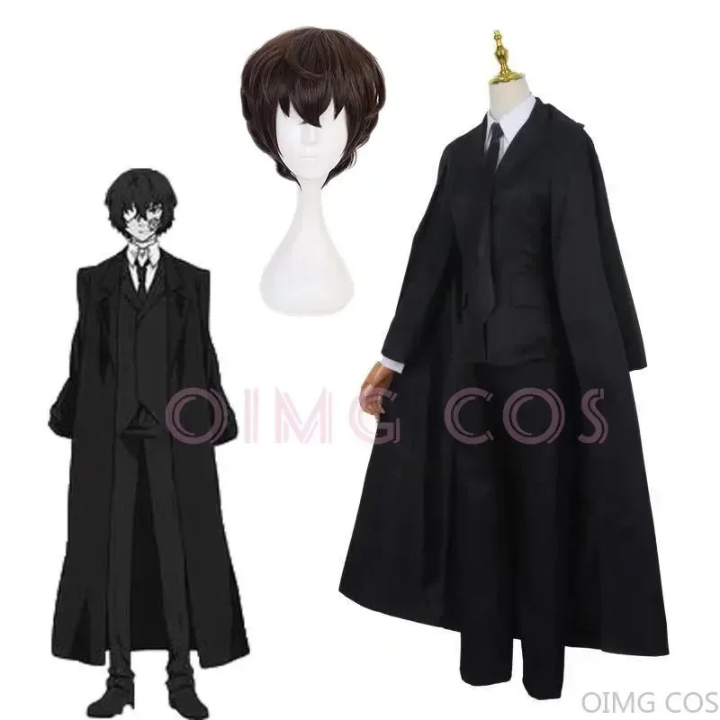 ♥ New 2025 Dazai Osamu Cosplay - Trench Coat Men recensie en prijs
