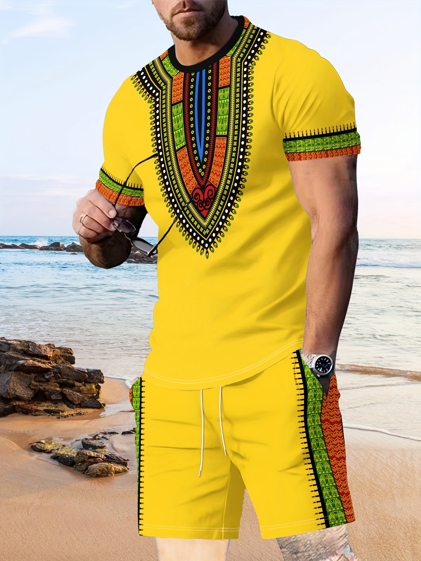 New Men's Suits African Dashik - Men'S Fashion Clothing recensie en prijs