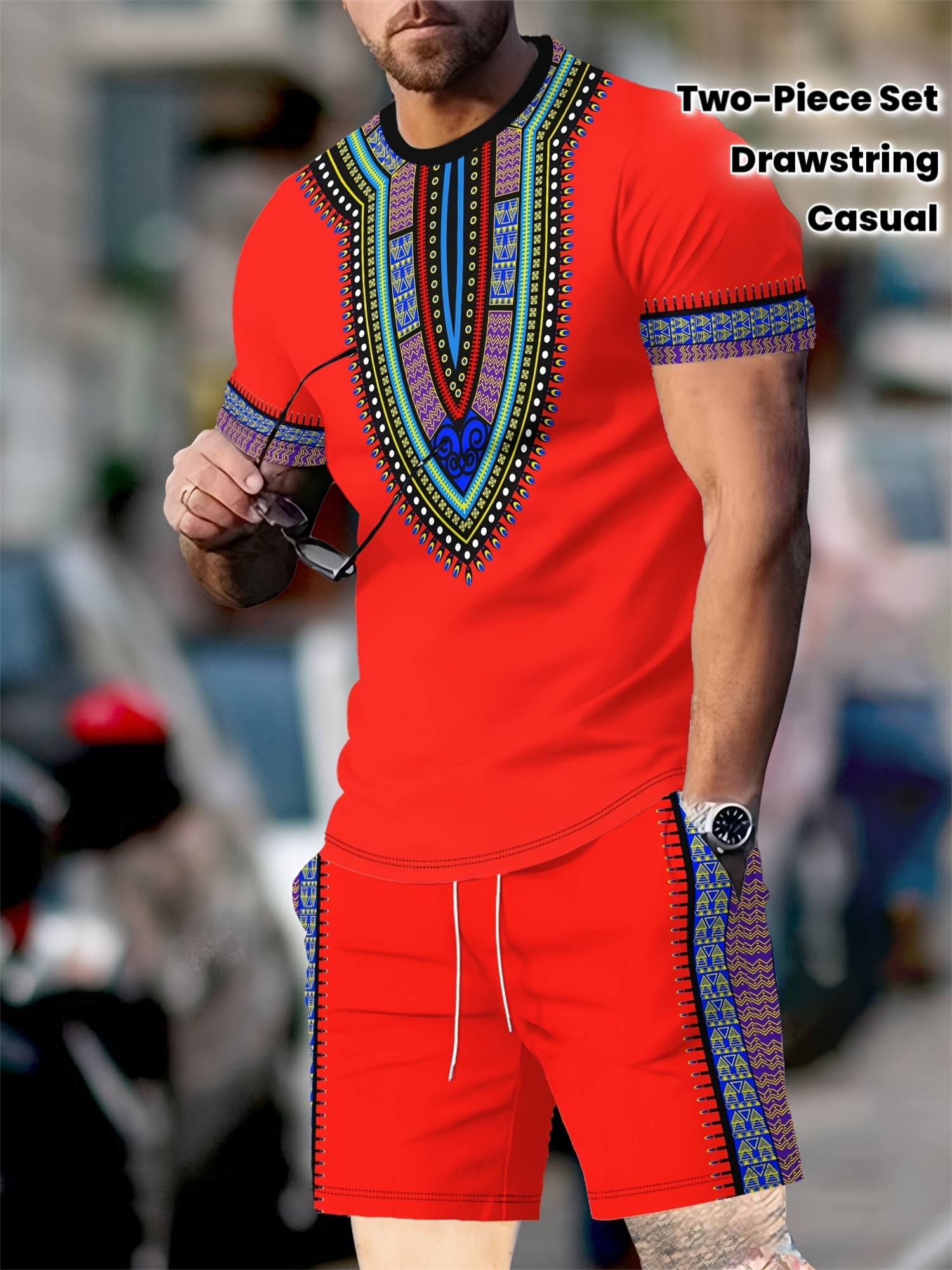 New Men's Suits African Dashik - Men'S Fashion Clothing recensie en prijs
