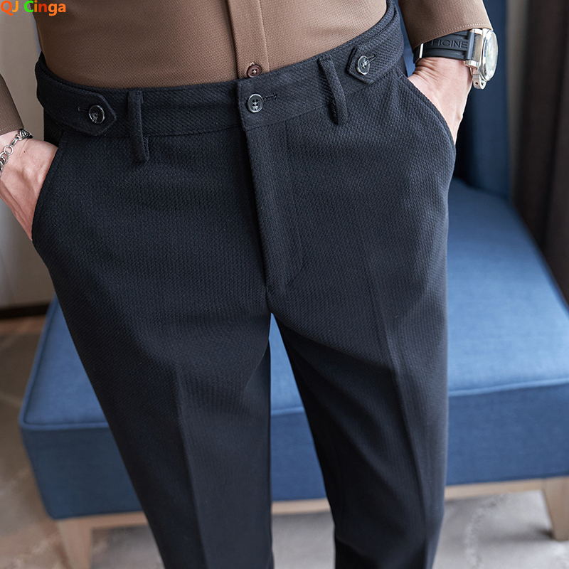 2026 New Black Mens Suit Trous - Men'S Fashion Khaki Pants recensie en prijs