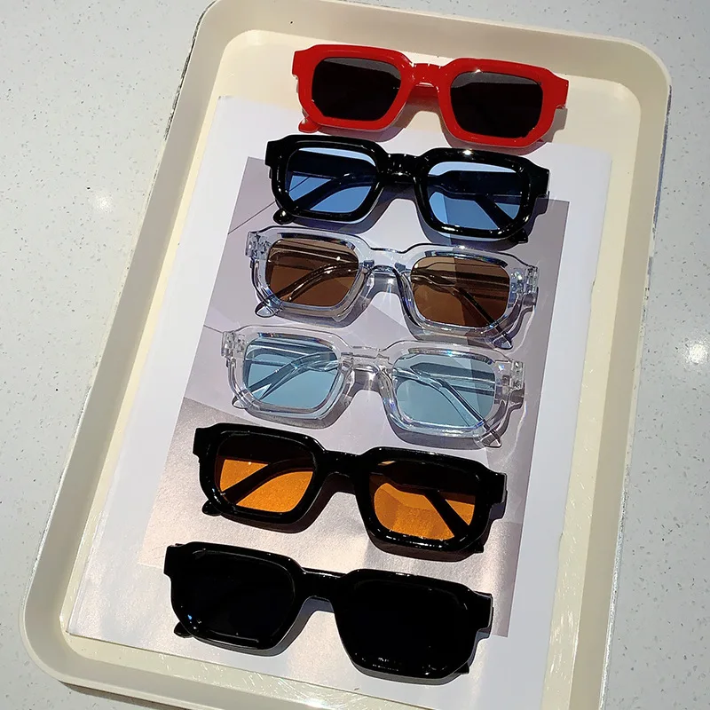 Vintage Rectangle Frame Sungla - Men'S Fashion Glasses recensie en prijs