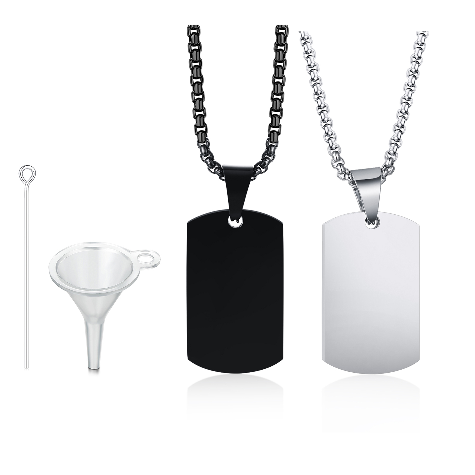 Men Dog Tag Urn Necklace,Stain - Mens Fashion In The 50S recensie en prijs