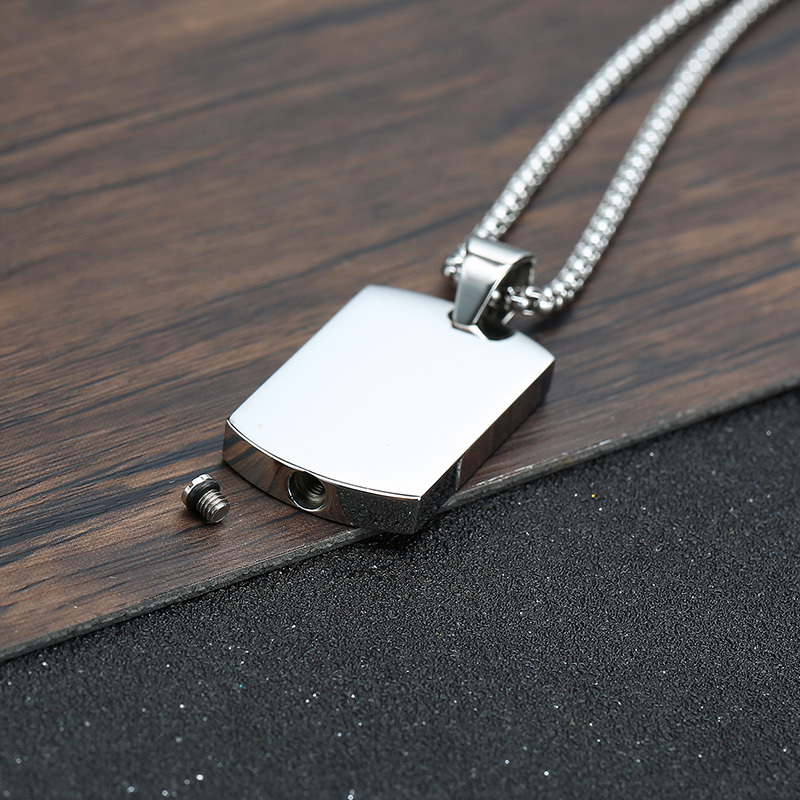 Men Dog Tag Urn Necklace,Stain - Mens Fashion In The 50S recensie en prijs