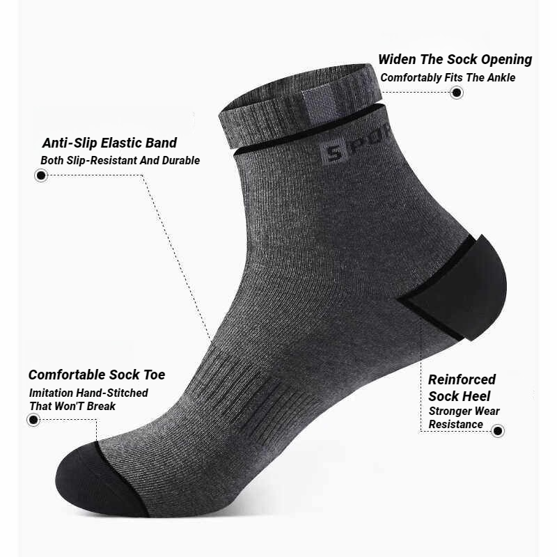 Sock For Men Sport Breathable  - Mens Fashion Trainers recensie en prijs