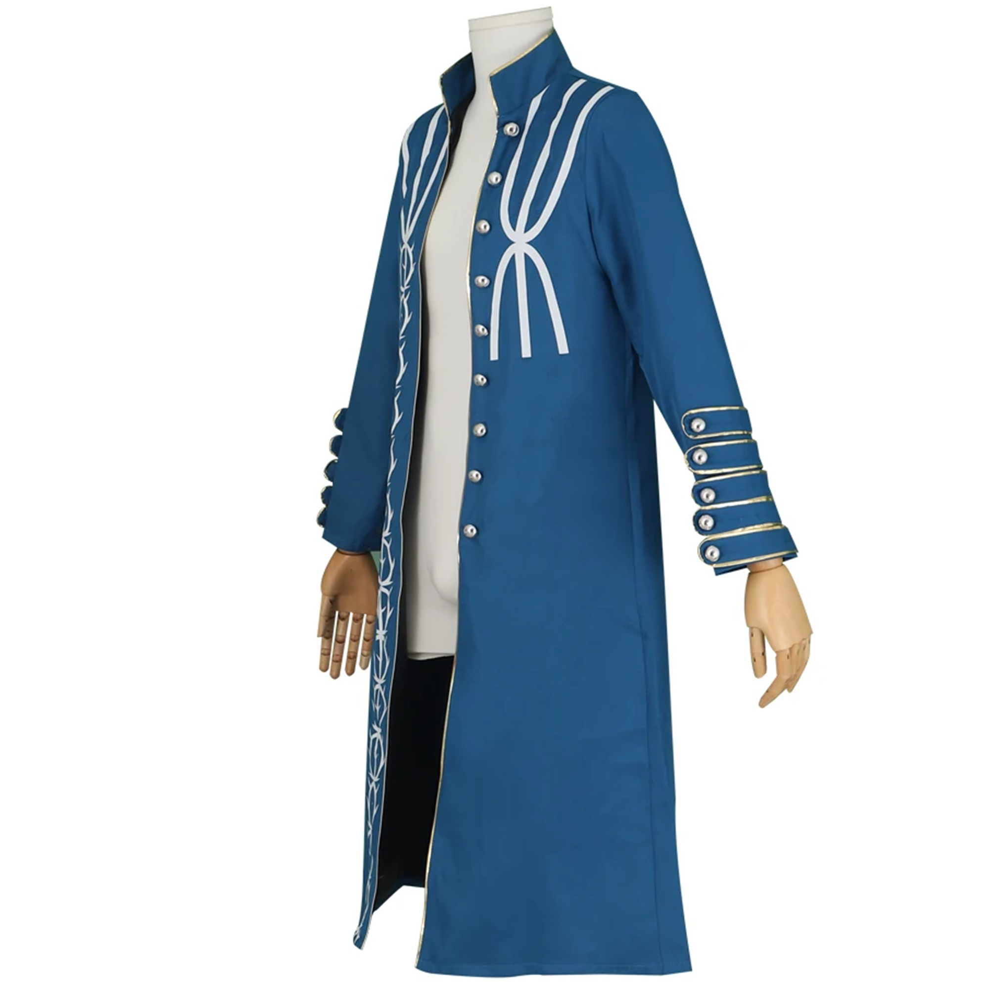 Vergil Cosplay Costume Long Co - Trench Coat Men recensie en prijs