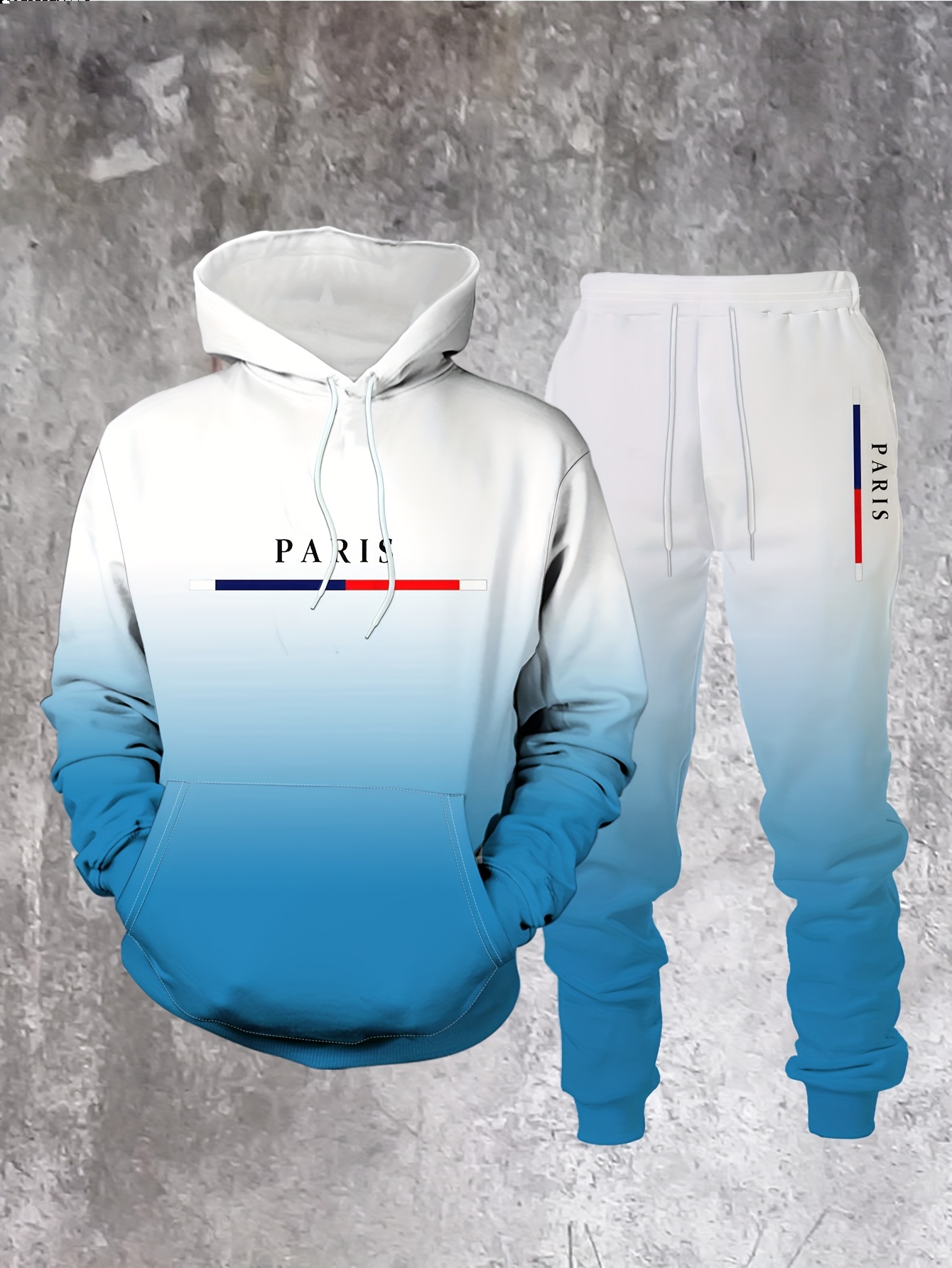 Gradient Color Paris Tracksuit - Paris Men'S Fashion recensie en prijs