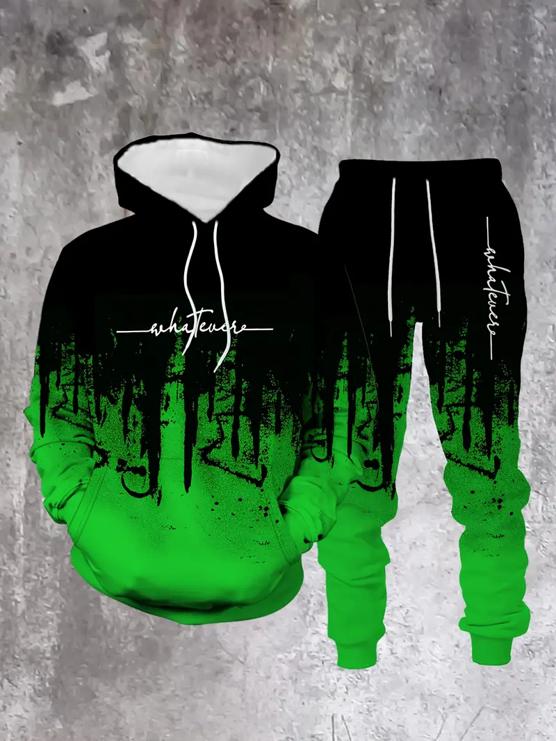 Gradient Color Paris Tracksuit - Paris Men'S Fashion recensie en prijs