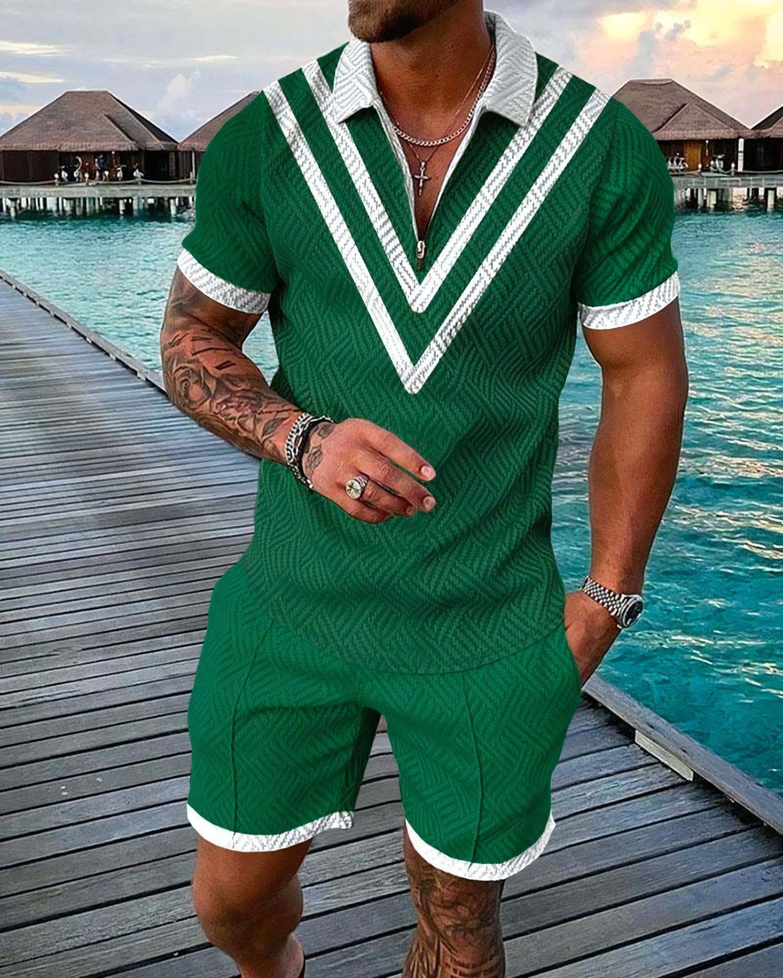 Funny 3D Printed Men's 2 Piece - Men'S Fashion Polo recensie en prijs