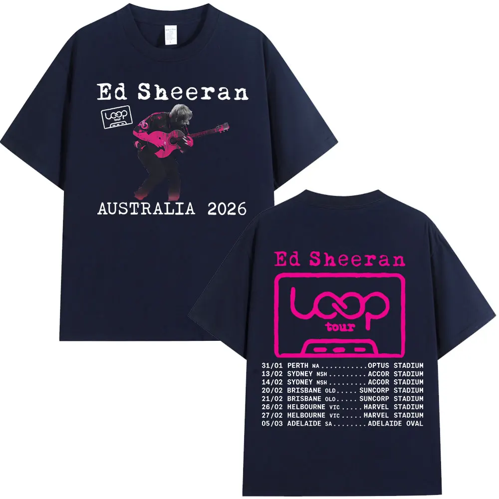 Ed Sheeran Loop Tour Australia - Men'S Fashion Oversized T Shirt recensie en prijs