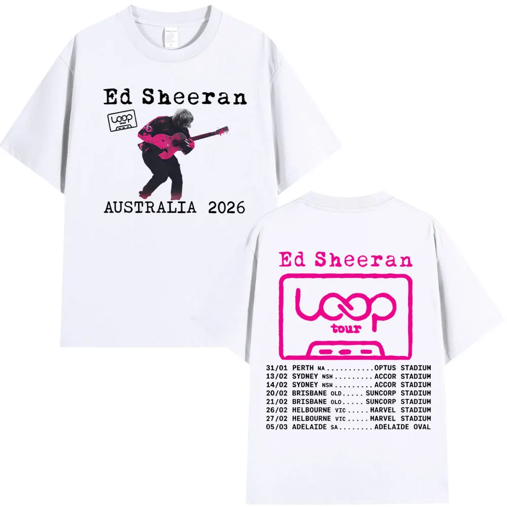Ed Sheeran Loop Tour Australia - Men'S Fashion Oversized T Shirt recensie en prijs