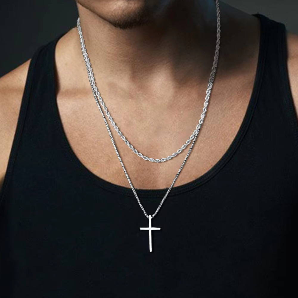 Trendy Cross Necklace for Men  - Mens Fashion In The 50S recensie en prijs