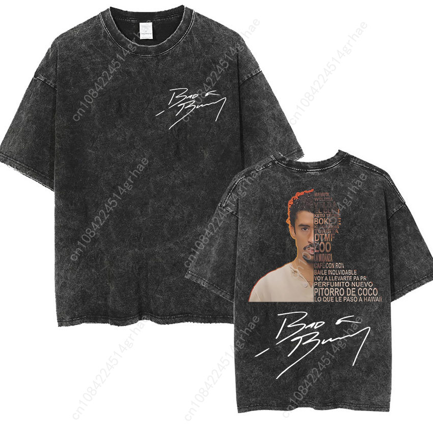Bad Bunny Most Wanted Tour T S - Men'S Fashion Oversized T Shirt recensie en prijs