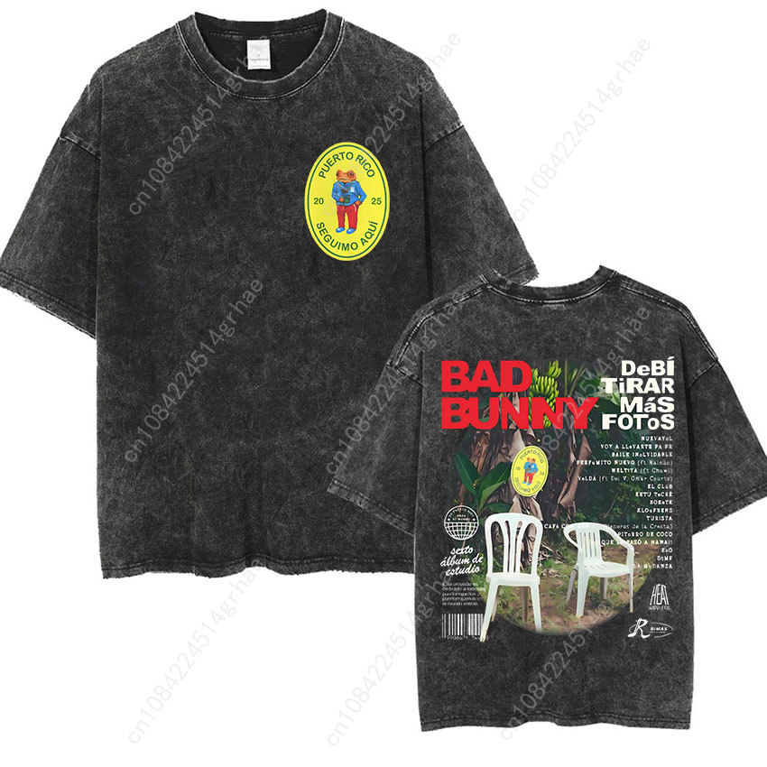 Bad Bunny Most Wanted Tour T S - Men'S Fashion Oversized T Shirt recensie en prijs