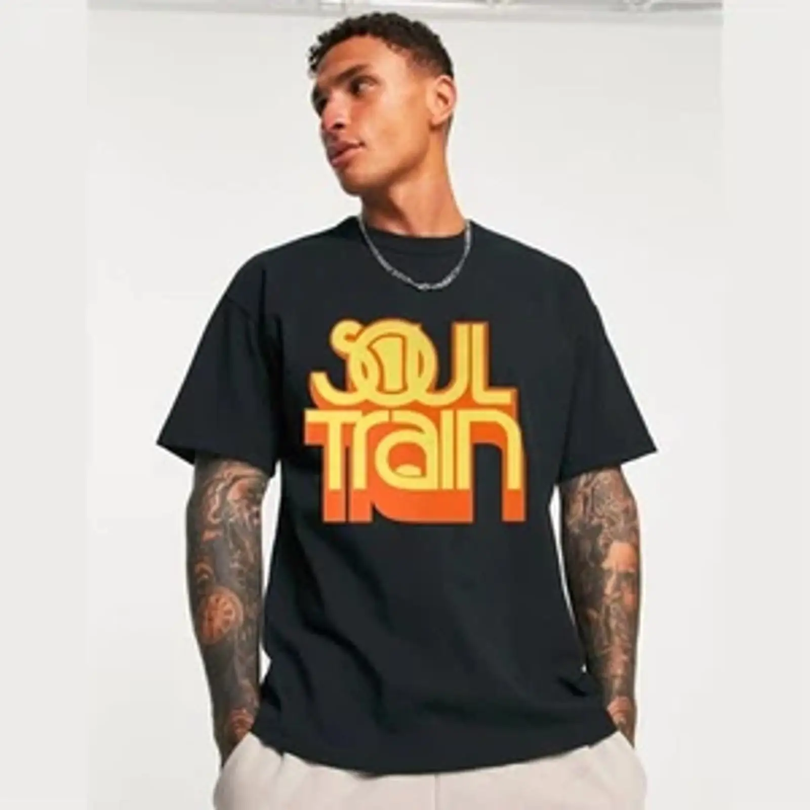 Soul Train T Shirt Motown Glad - Men'S Fashion 70S recensie en prijs
