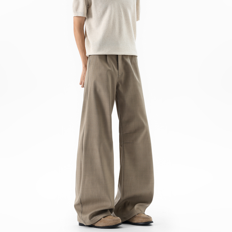 Khaki Vintage Pleated Men's Su - Men'S Fashion Khaki Pants recensie en prijs