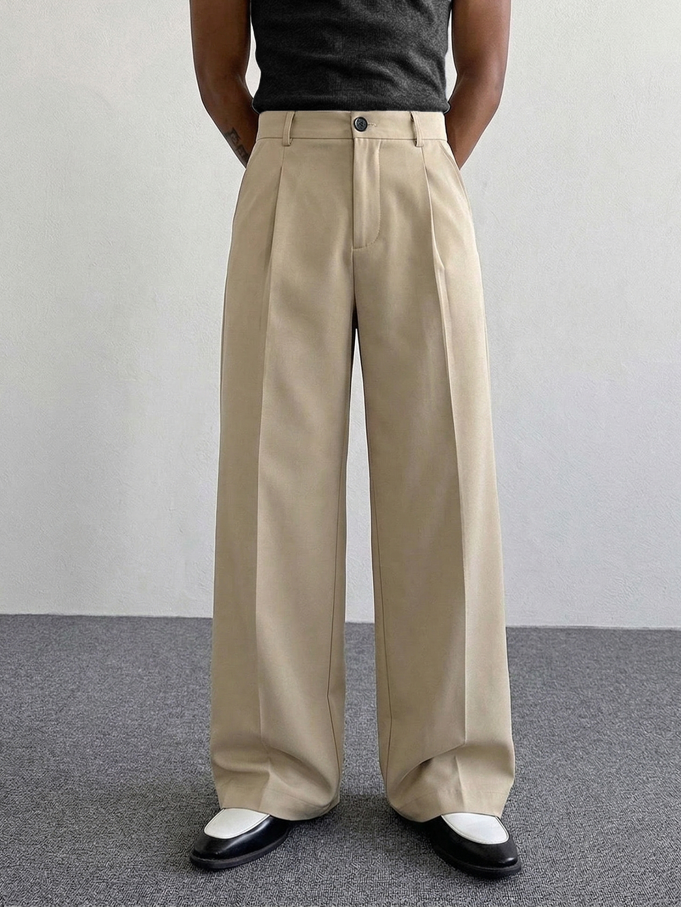 Casual Straight-Leg Pants For  - Men'S Fashion Khaki Pants recensie en prijs