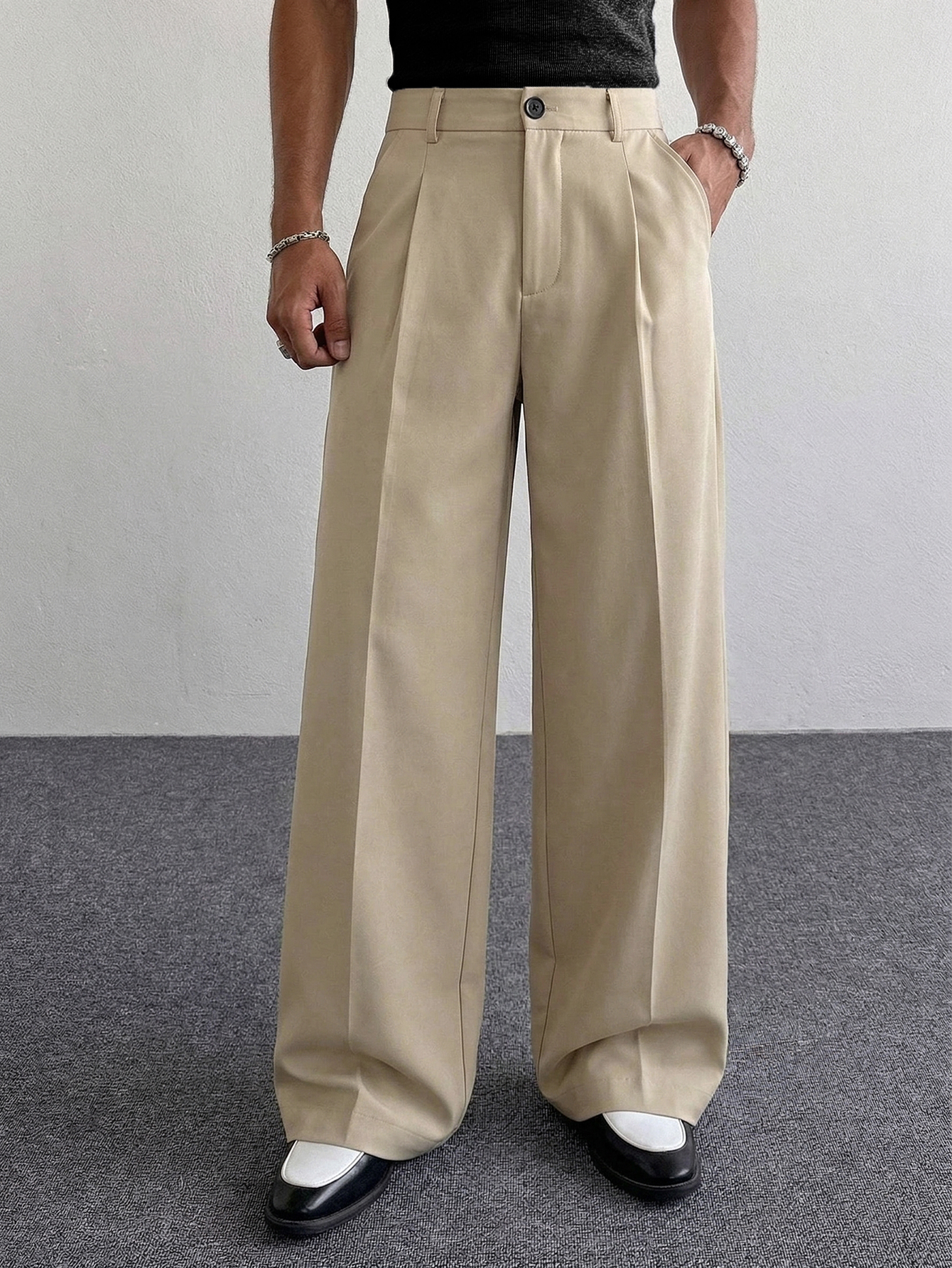 Casual Straight-Leg Pants For  - Men'S Fashion Khaki Pants recensie en prijs