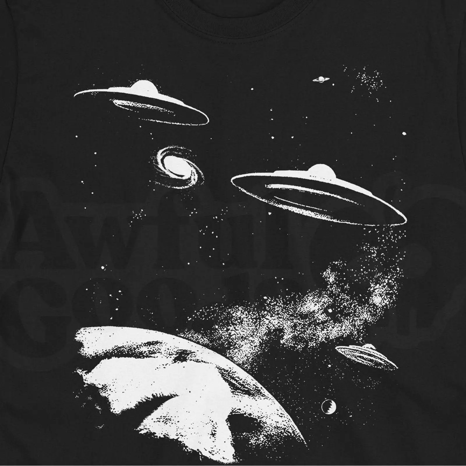 Retro UFO T Shirt 1950s Sci Fi - 1950S Fashion Men'S recensie en prijs