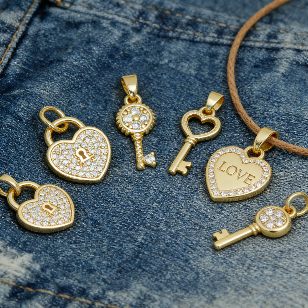 4Pcs Pendants Brass Cubic Zirc - Men'S Fashion Jewelry Bracelets recensie en prijs