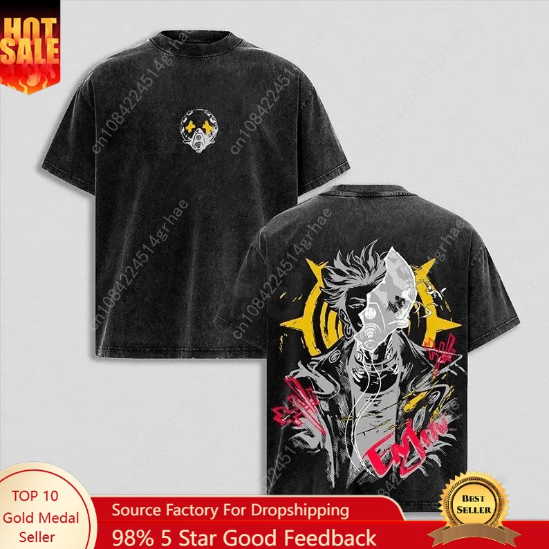 Gachiakuta Vintage Anime Washe - Men'S Fashion Oversized T Shirt recensie en prijs