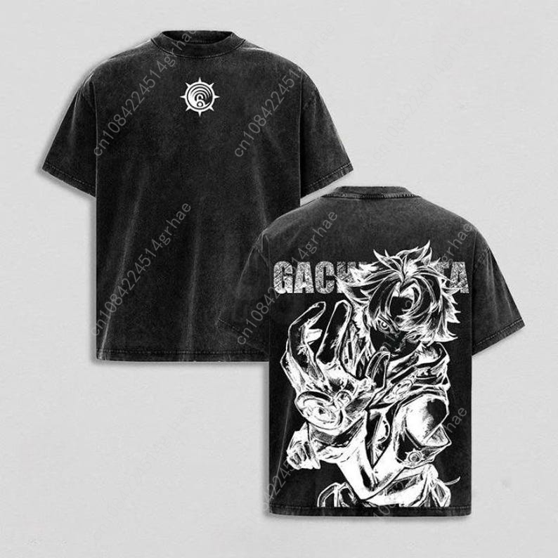 Gachiakuta Vintage Anime Washe - Men'S Fashion Oversized T Shirt recensie en prijs