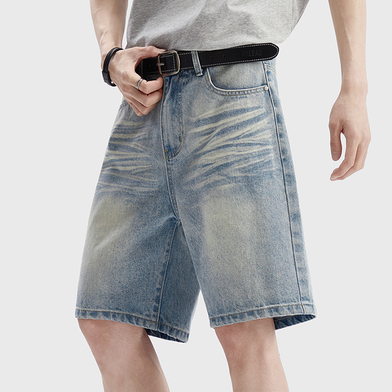 Vintage Washed Denim Shorts Me - Jeans Pants Fashion Men recensie en prijs